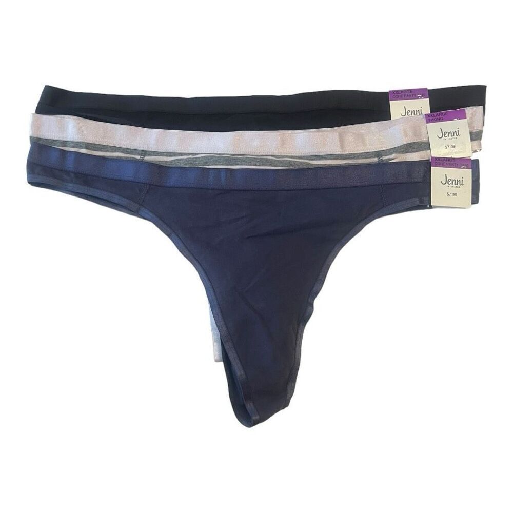 Jenni Thongs 3 Pieces Sz XXL